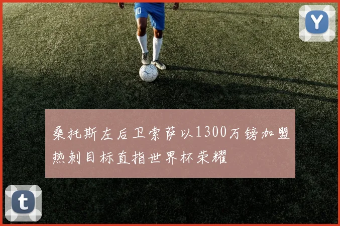 桑托斯左后卫索萨以1300万镑加盟热刺目标直指世界杯荣耀